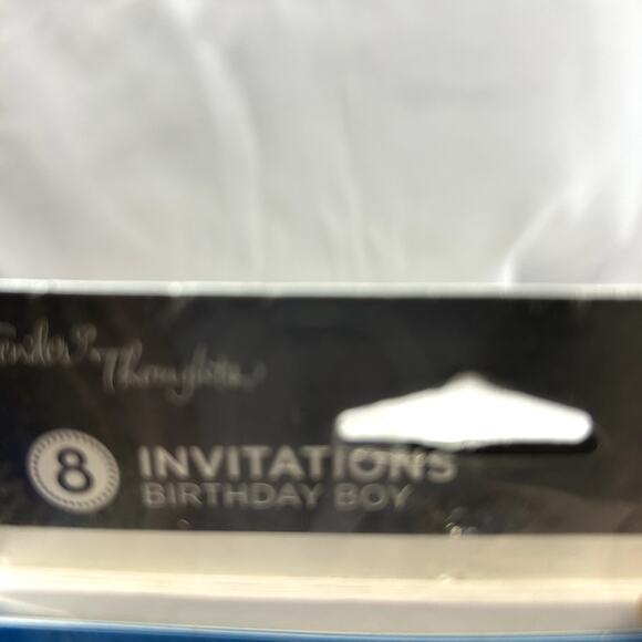 5 packs of 8 Birthday Ahoy Invitations Tender Thoughts in packages msrp 3.25 ea - Picture 5 of 6